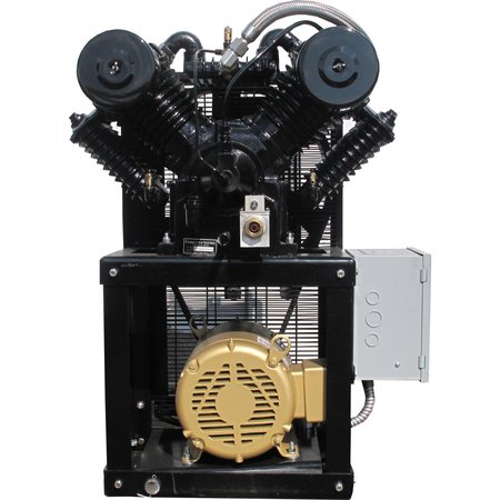 INDUSTRIAL GOLD 7.5Hp, 460-480V, 3 Phase, 60Hz, Cube Air Compressor, 28Cfm@175Psi IGQ73-6-E-480